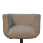 Cream Boucle Study Chair | MODA Britain