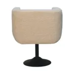 Cream Boucle Study Chair | MODA Britain