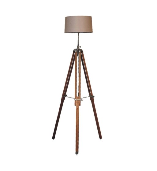 Berkshire Teak Lamp | MODA Britain | Handmade Lamps