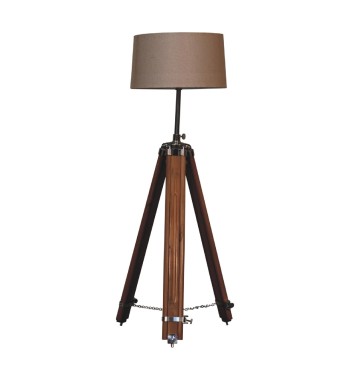 Berkshire Teak Lamp | MODA Britain | Handmade Lamps