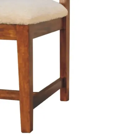 Cream Boucle Dining Chair | MODA Britain