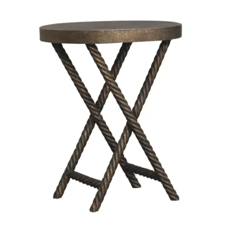 Metallic Lamp Table | MODA Britain
