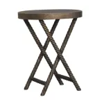 Metallic Lamp Table | MODA Britain