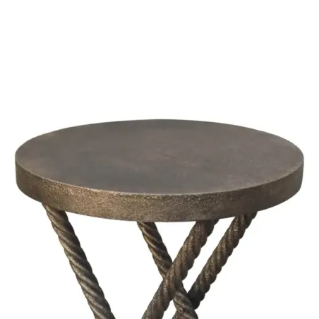 Metallic Lamp Table | MODA Britain