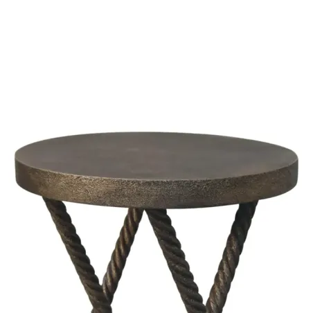 Metallic Lamp Table | MODA Britain