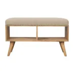 Studded Linen Interior Piece