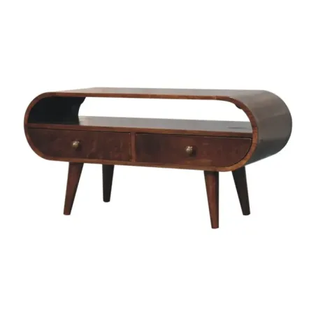 California Walnut Entertainment Unit | MODA Britain