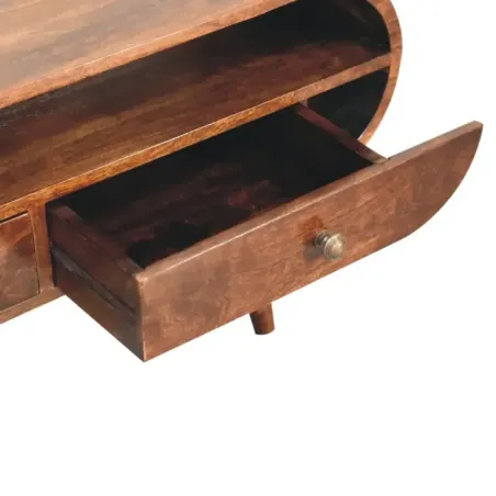 California Walnut Entertainment Unit | MODA Britain