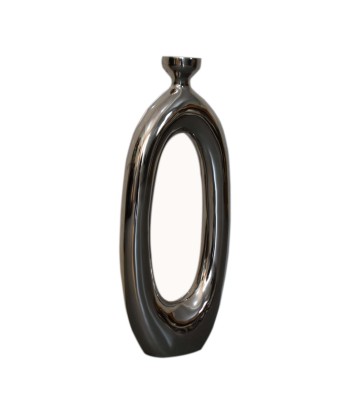Nickel-Plated Round Vase | MODA Britain | Handmade Vases