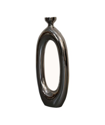 Nickel-Plated Round Vase | MODA Britain | Handmade Vases