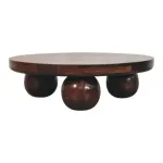 California Walnut Living Room Table