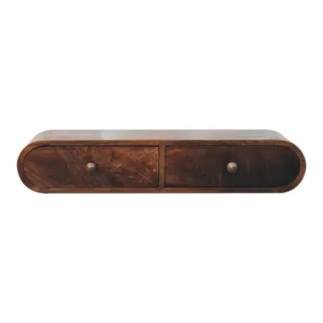 Wall Walnut Console