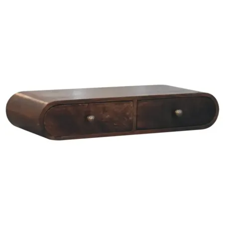 Wall Walnut Console | MODA Britain