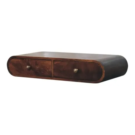 Wall Walnut Console | MODA Britain