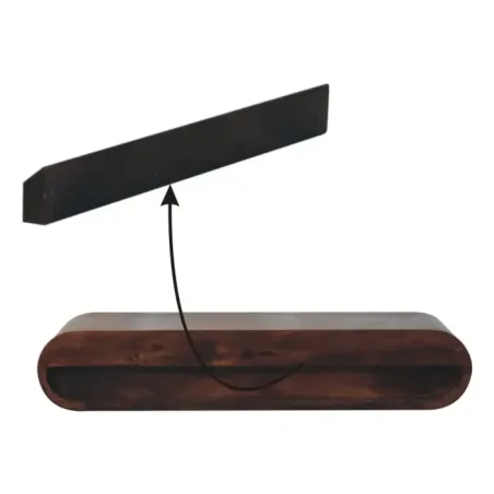 Wall Walnut Console | MODA Britain