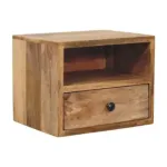 Solis Oak Bedside Table | MODA Britain