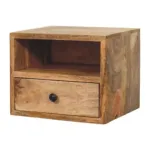Solis Oak Bedside Table | MODA Britain