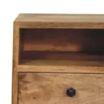 Solis Oak Bedside Table | MODA Britain