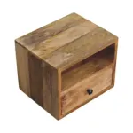 Solis Oak Bedside Table | MODA Britain