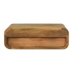 Avora Oak Bedside Cabinet | MODA Britain